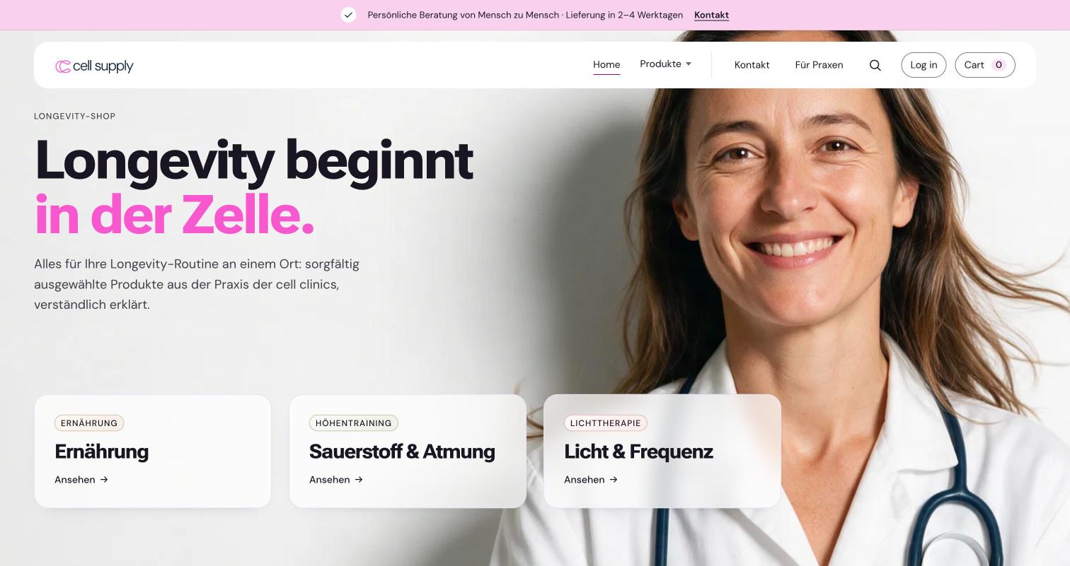 Shop von Cell Supply