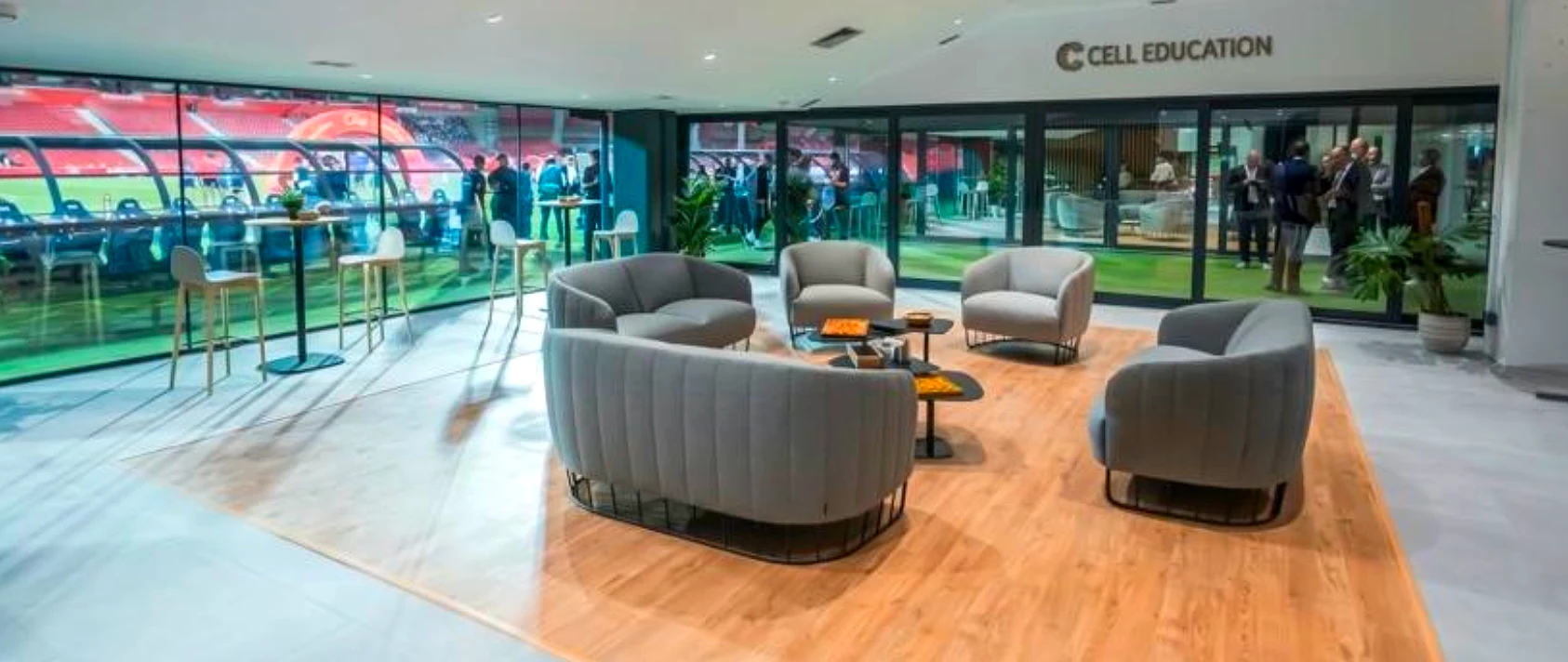 Cell Education Lounge im Estadi Mallorca Son Moix