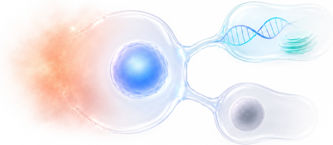 Illustration einer Zelle