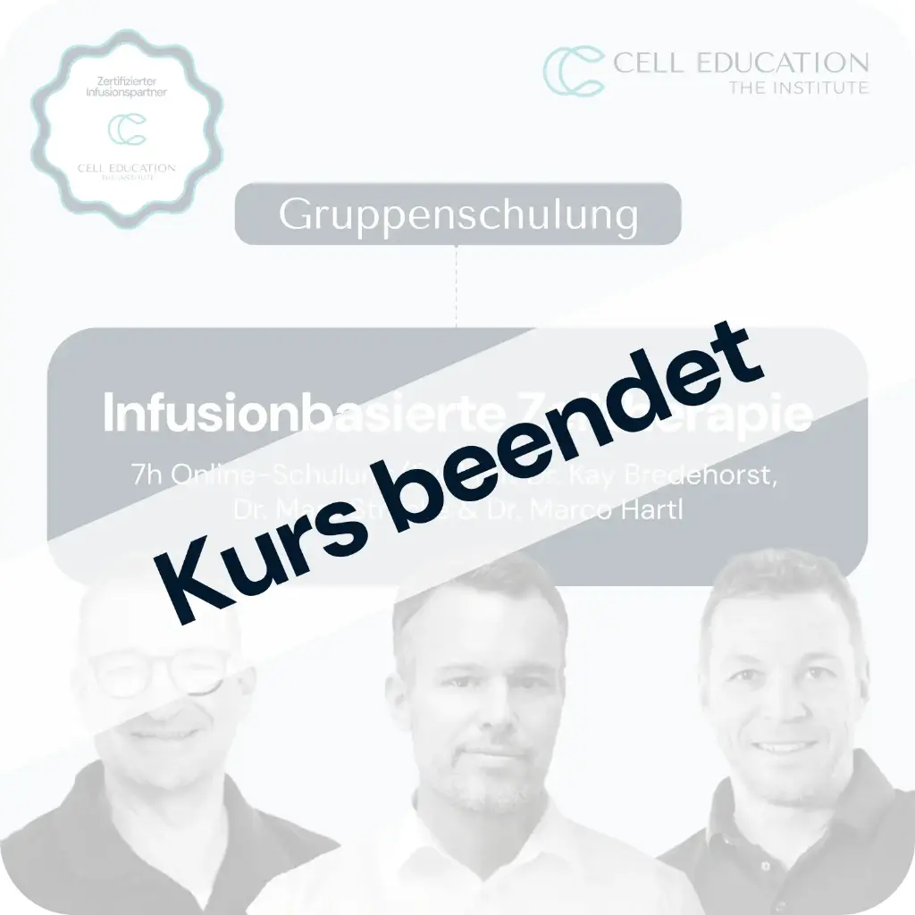Gruppenschulung Infusionsbasierte Zelltherapie 28.06.2025