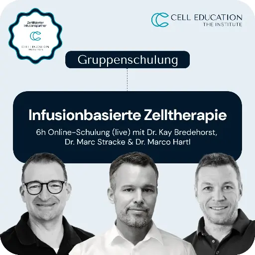 Gruppenschulung Infusionsbasierte Zelltherapie 26.07.2025